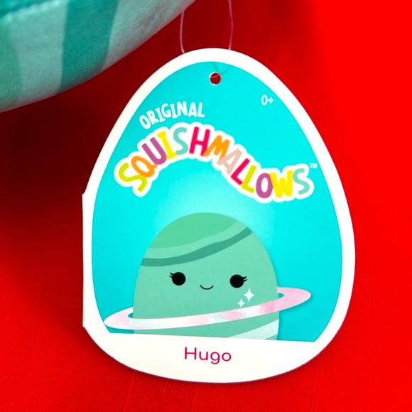 2/$35. - Squishmallow  “HUGO”, NWT. - Picture 3 of 4
